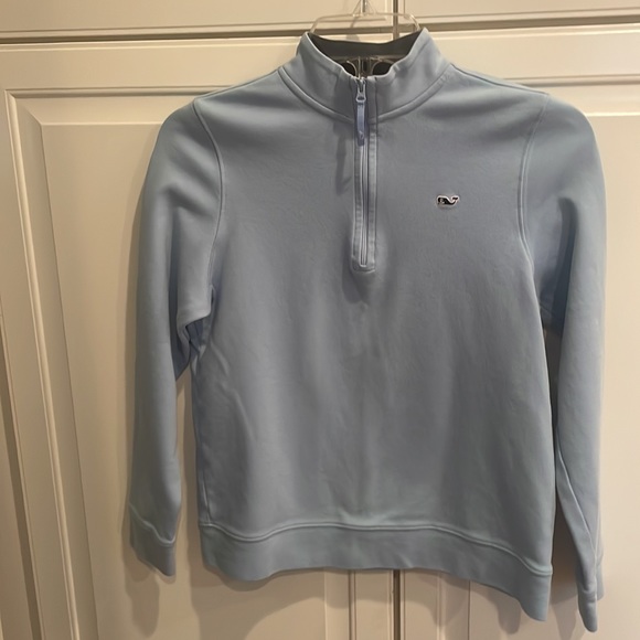 Vineyard Vines sz 12-14 kids pullover with 1/3 zipper NWOT - Picture 3 of 6